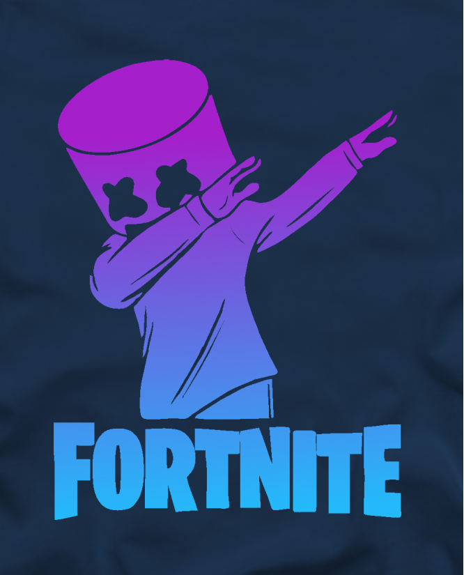 Marškinėliai Fortnite Marshmello